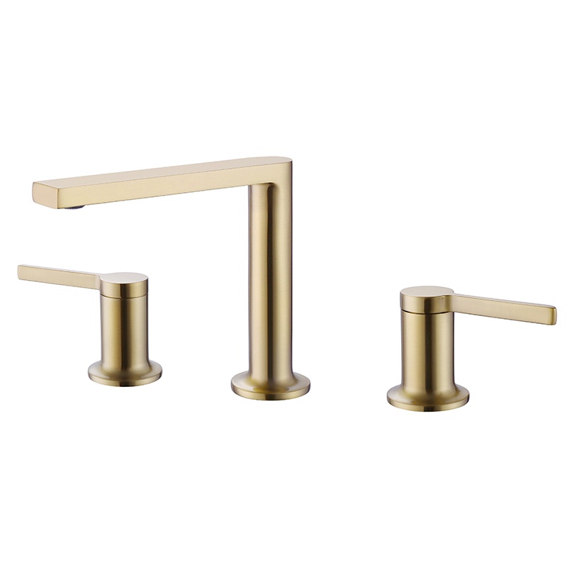 Wangel Widespread bathroom faucet W1MP216-CP,BG,BN,MB