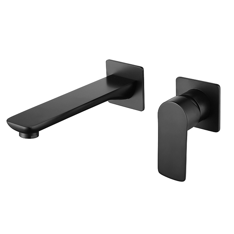 Wangel Wall mounted Bathroom Faucet W1MP228-MB