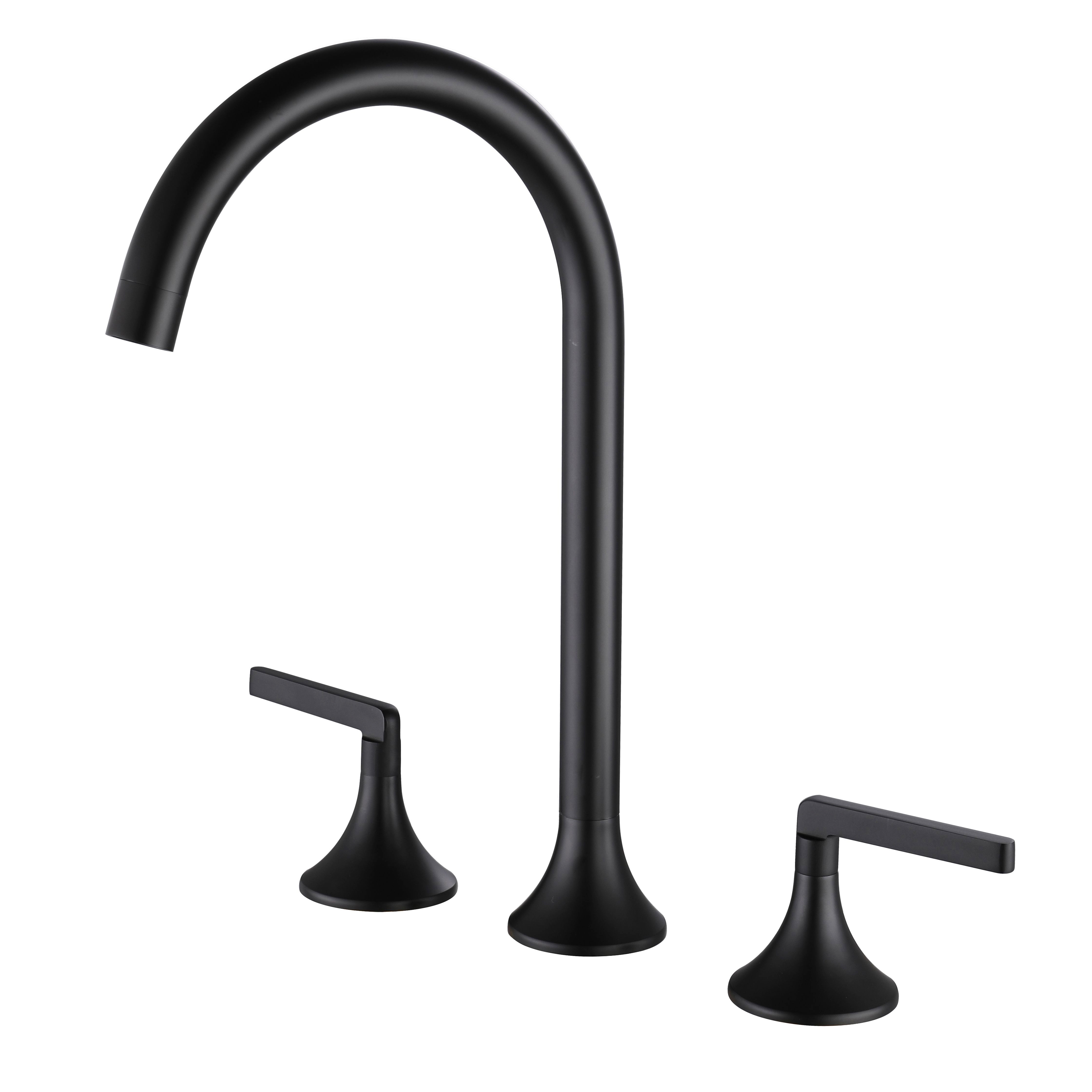 Wangel Widespread Bathroom Faucet W1MP230-MB