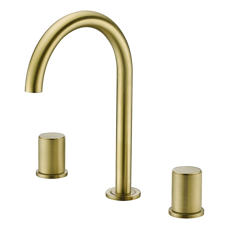 Wangel Widespread Bathroom Faucet W1MP232-BG,RG